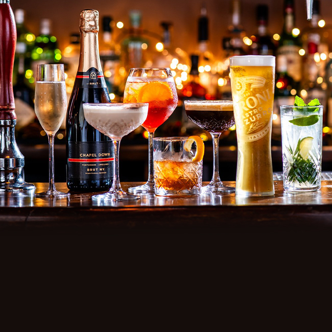 Wine & Drinks menu at The Cowper Arms