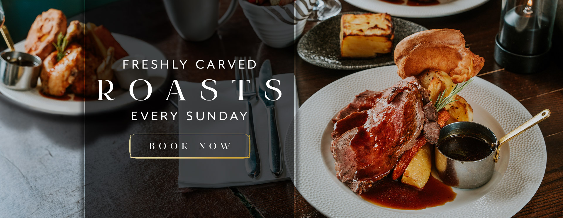 Sunday Lunch at The Cowper Arms