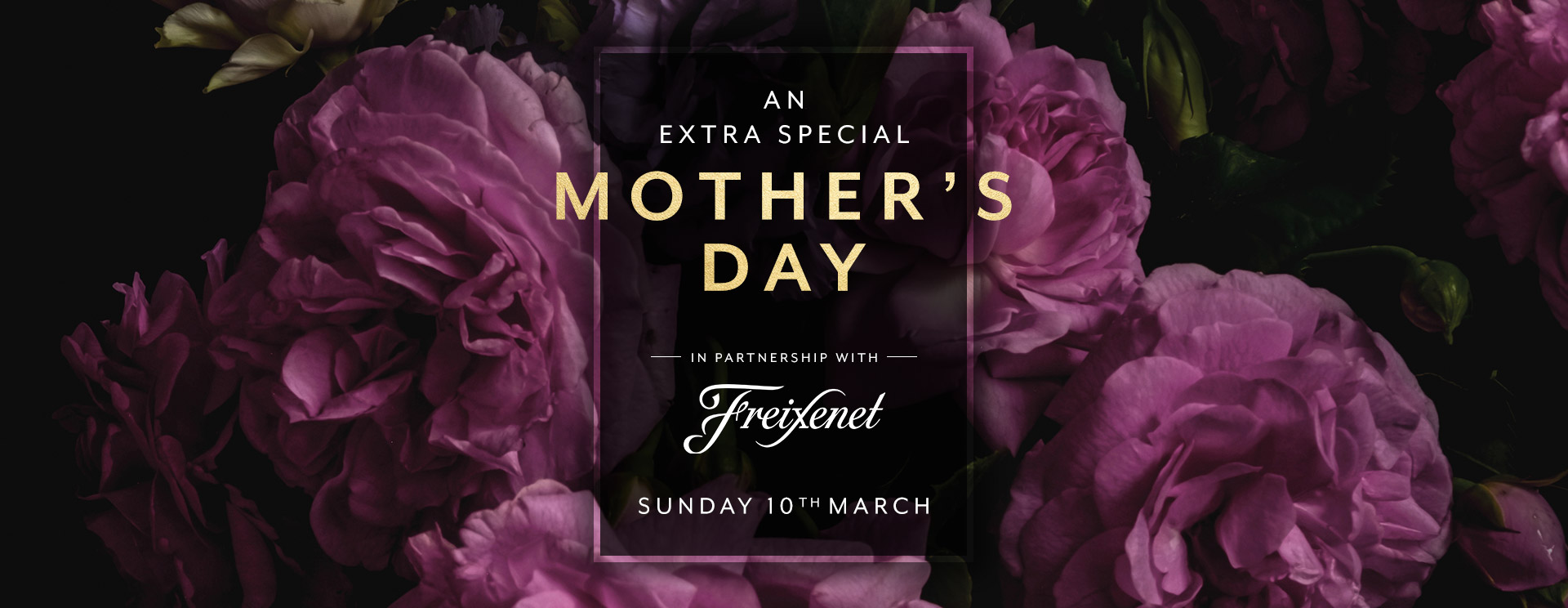 Mother’s Day menu/meal in Hertford