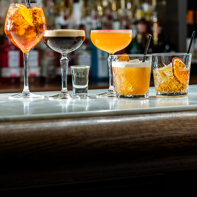 Wine & Drinks menu at The Cowper Arms