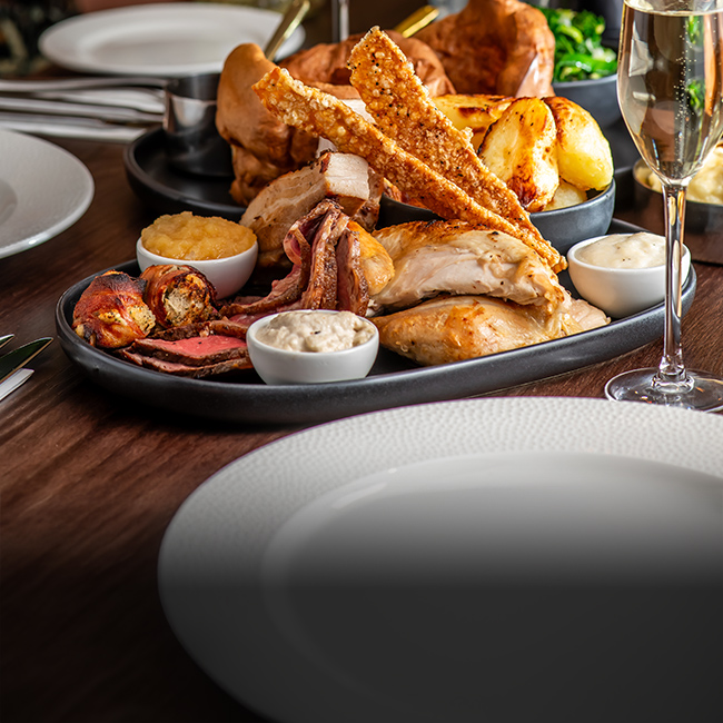 Sunday menu at The Cowper Arms