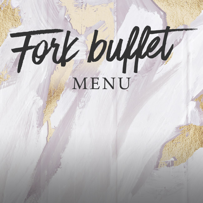 Fork buffet menu at The Cowper Arms